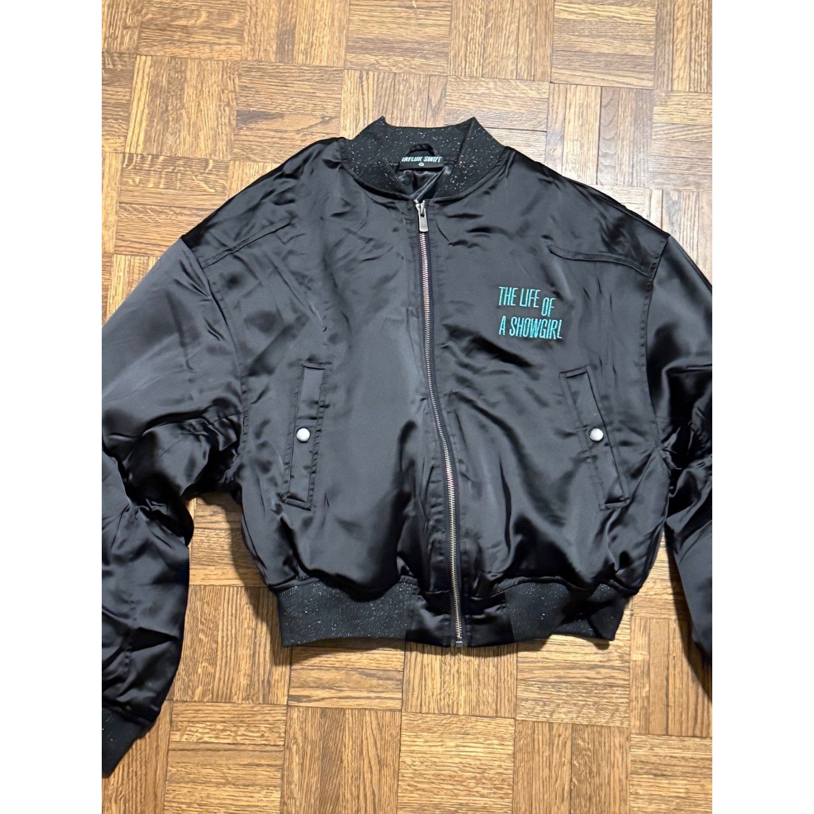 Taylor Swift Got A Wishlist Bomber Jacket Official Showgirl Merch - Small